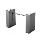 Office Entrance Drop Arm Turnstile SS304 Stainless Steel Half Height With Alarm Function