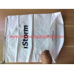 Simple and elegant white cpe rope bag for general purpose packaging