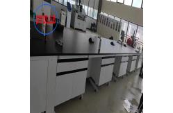 China High Safety Chemistry Lab Workbench Laboratory Benches With Functional Drawers supplier
