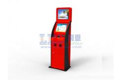 China Touch Screen Free Standing Bill Payment Kiosk Banking Wifi Module supplier