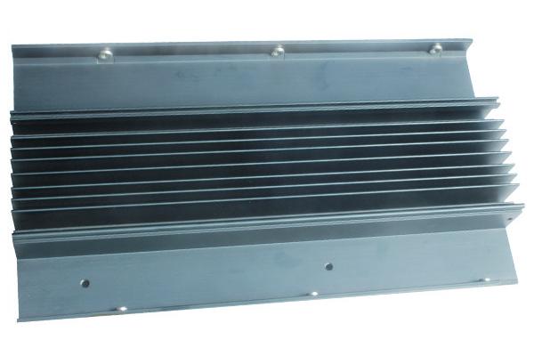 Custom Industrial Aluminium Profile With Drill And Section , Heat Exchange Cover