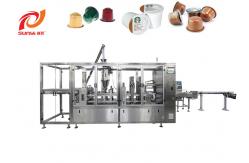China SKP-4 Single Serve 4Lanes Coffee Capsule Filling Machine supplier