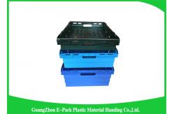China Customzized Mesh Plastic Food Crates with Ergonomic handles or handgrips supplier