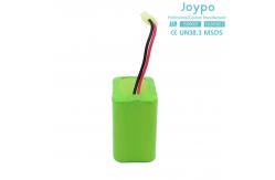 China Rechargeable 3000mAh 14.8V Lithium Battery Pack 18650 For Lawn Mower Robot supplier