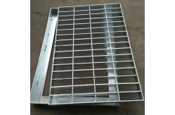 China ASTM A36 Hot Dip Galvanized Grating Trench Cover With Frame supplier