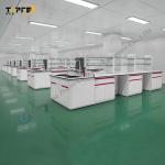 Functional Lab Space With  Lab Island Bench Customizable Handles