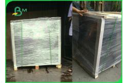 China 300gsm Recyclable Thick Black Cardboard Double - Sided 70 X 100cm Sheet supplier