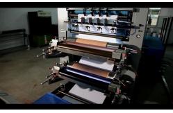 China Automatic Paper Ruling Machine With Tension Control System , From Reel To Sheet Pile supplier