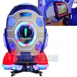 Metal Acrylic Plastic Arcade Games Airplane Rocket Coin Operated Kiddie Rides for sale