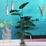 Handmade Anti Uv Artificial Monstera Tree For Bathroom Decor for sale