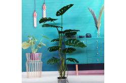 China Handmade Anti Uv Artificial Monstera Tree For Bathroom Decor supplier