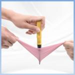 Disposable Pink Synthetic Nitrile Gloves For Food Prep Cooking Serving And Cleaning for sale