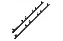 China Nylon Black Plastic Automatic Sliding Gate Opener 4 Lugs 6 plugs Gear Rack supplier