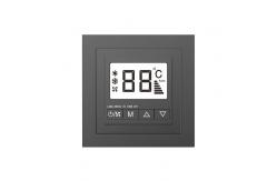 China RS485 Modbus Thermostat Control Panel Horizontally mounted 4 conjoined frame supplier