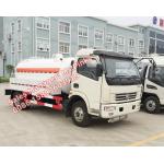 China 5500L Propane Bobtail Tanker Truck With Mobile Filling Gas Machine and Dispenser Propane Delivery Trucks Hot Sales manufacturer