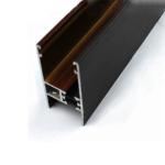 Wood Grain / Wood Finish Aluminium Profiles Home Furniture Accessories for sale