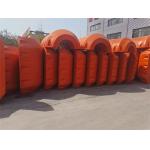 Orange Polyethylene Dredge Pipeline Floats Ultimate Solution For Durability for sale