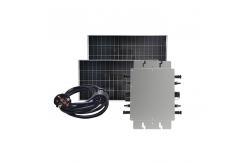 China 2000w MPPT Micro Inverter Ip65 Waterproof Silver Grid Connected Micro Inverter supplier