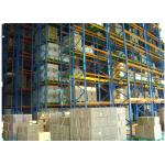 High Density Q235 Steel Pallet Racking Radio Shuttle Shelving Easy Operation