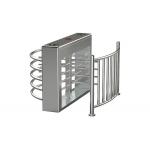 SUS304 DC24V 450mm Arm Waist High Turnstile Metal Wings LED Indicator for sale