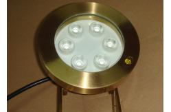 China DMX512 Brass 2700K 6W RGB Led Underwater Pool Lights supplier