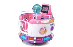 China Carousel Fire Truck Coin Operated Kiddie Ride Game Machine Revolving Cup MP5 supplier