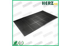 China Durable Splicable ESD Rubber Mat / Anti Static Floor Mat Patented Ventilated Design supplier