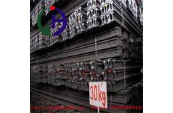 China Light Weight Q235 Grade Train Track Material , Length 6 to 12 m supplier