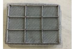 China Wire Mesh Vapor Liquid Separator Mist Eliminator Parts Austenitic 316Ti supplier