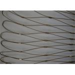 Knotted Stainless Steel Aviary Mesh High Safety Good Fire Prevention Properties