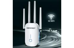 China 1200Mbps Powerful Wifi Repeater 2.4G/5GHz Long Range Wifi Extender 802.11ac supplier