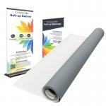 300gsm Greyback Polyester Fabric Roll for Exhibition Backdrops and Hanging Posters