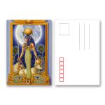 Customized 3D Lenticular Postcard Printing For Holiday Decoration Gift