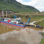 Cutter Suction Dredger Boat with Large Production Capacity for sale