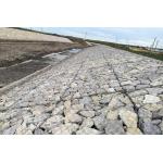 80*100mm Stone Cage Wire Mesh Gabion Wall Mesh For Slope Protection