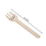 Bulk Eco Disposable Sugarcane Compostable Cutlery Tableware 16CM for sale