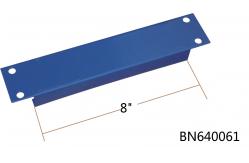 China Unassembled Warehouse Shelving Racks Pallet Rack Row Spacers 14 GA 8 Inch Long supplier