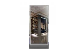 China Shockproof Android Digital Signage , High Transparent Tempered Glass Magic Mirror Kiosk supplier