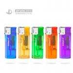 Electric Lighter with Transparent Color OEM and Cute Appearance 6.32*2.29*1.1CM for sale