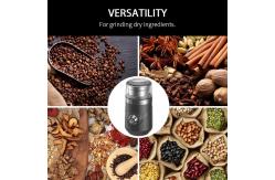 China ABS Portable Bean Grinder Stainless steel Safty Lock Electric Home Espresso Grinder supplier
