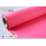 16oz Acrylic Coated Fiberglass Fabric Roll For Fire Blanket Fireproofing Curtain OEM colors for sale