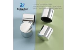 China Factory Cosmetic Packaging Plastic Custom Reusable Screw Lip Metal Screw Cap supplier