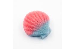 China Custom Round Gradient Natural Konjac Sponge 8.5cm*5.5cm*2.5cm supplier