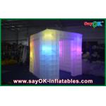 Inflatable Photo Booth Rental Portable Props Led Light Inflatable Photo Studio Family Use for sale