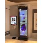 Seamless OLED Computer Screen , Floor Stand OLED Touch Screen Monitor for sale