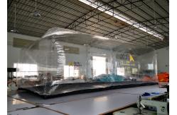 China Transparent Bubble 18 Oz Inflatable Motor Car Capsule supplier