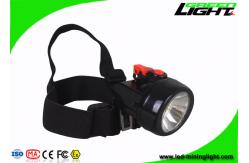 China Flame - Resistant LED Mining Light , Portable Hard Hat Headlamp With Helmet Bracket supplier