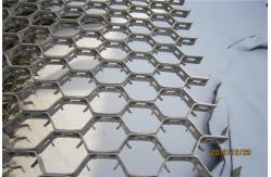 China AISI321 Stainless Steel Hex Mesh Refractory Lining 1m-2m Width supplier