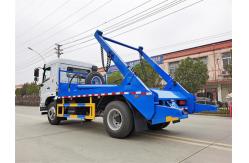 China Cheapest  Price 4x2  10CBM 15 CBM Dongfeng Garbage Truck  Swing Arm Garbage Truck supplier