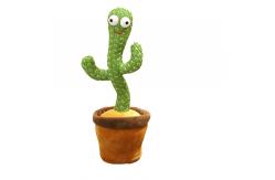 China 30cm Singing Dancing Cactus Plush Toy For Home Decoration supplier